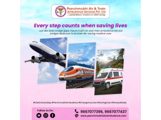 Round the Clock Services by Panchmukhi Air Ambulance Mumbai