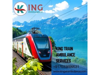 King Offers Inspections Regularly during Transit in Bangalore in a Train Ambulance