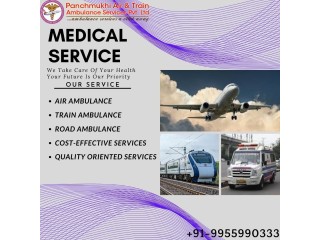 Top-Quality Air Ambulance Service in Guwahati with Doctor by Panchmukhi