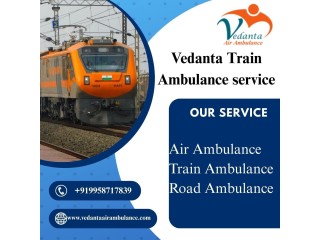 Vedanta Ambulance provides immediate assistance through train-based transit in Hyderabad