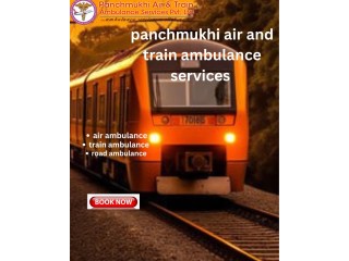 Get Much Needed Train Ambulance Services in Patna by Panchmukhi
