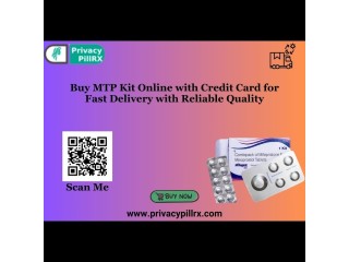 Buy MTP Kit Online with Credit Card for Fast Delivery with Reliable Quality