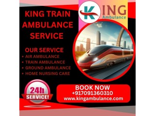 Book Now King Train Ambulance in Mumbai with Risk-Free transfer