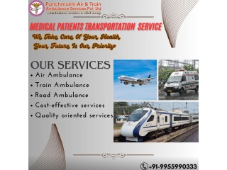 Advanced Medical Facility Panchmukhi Air Ambulance in Bhubaneswar